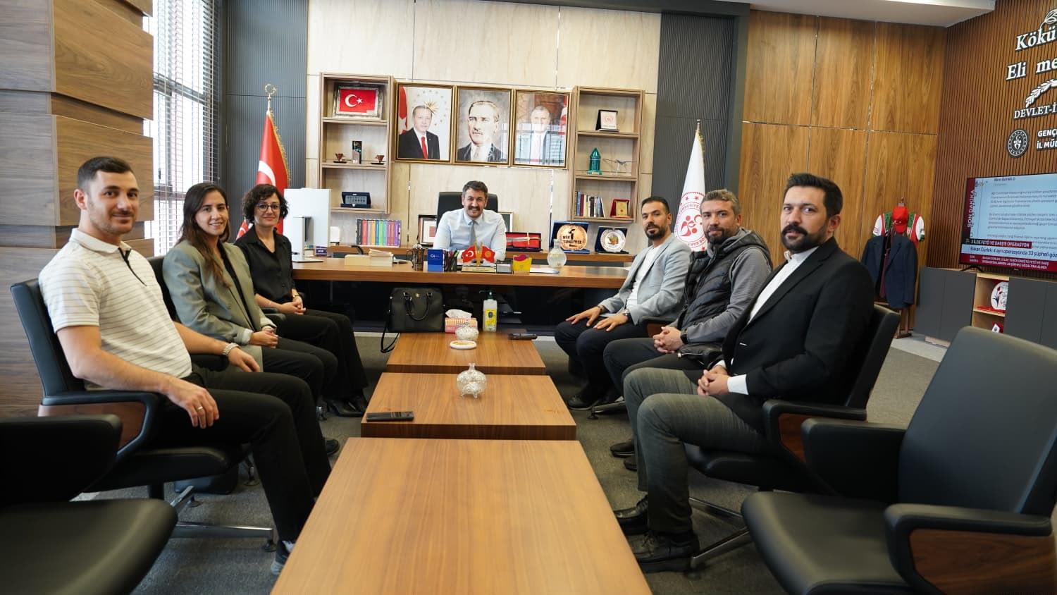 Sağlık Bilimleri Enstitümüzden Siirt Gençlik ve Spor İl Müdürlüğüne Ziyaret