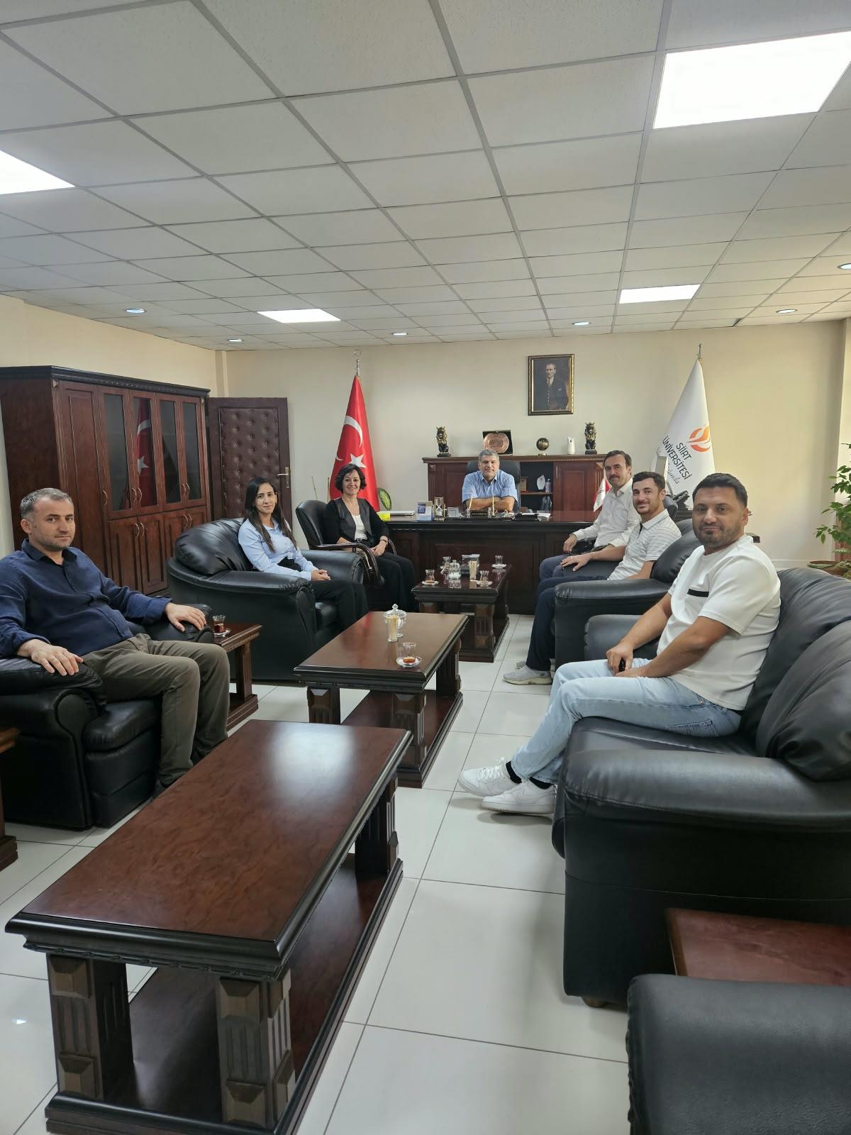 Enstitümüzden Tıp Fakültesi Dekanlığına Ziyaret
